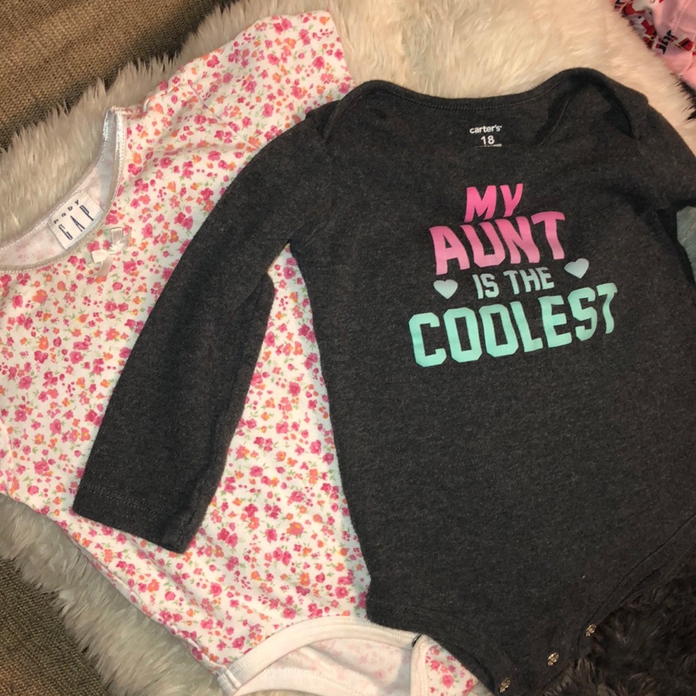 Gap/Carter’s onesies